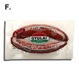 GYULAI SMOKED SAUSAGE - HOT - ($4.99/LB)