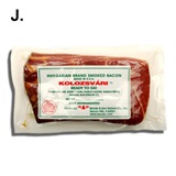 KOLOZSVARI SMOKED BACON - ($4.59/LB)