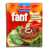 PODRAVKA, SEASONING MIX FOR MINCED MEAT STICKS & HAMBURGERS