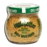 INGLEHOFFER, DELI MUSTARD WITH GRATED HORSERADISH