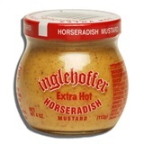 INGLEHOFFER, EXTRA HOT HORSERADISH MUSTARD