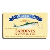 ADRIATIC, SARDINES IN VEGETABLE OIL