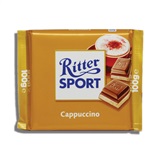 RITTER, MILK CHOCOLATE WITH CAPPUCCINO FILLING