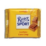 RITTER, MILK CHOCOLATE WITH CORN FLAKES