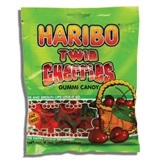 HARIBO, TWIN CHERRIES GUMMI CANDY