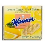MANNER, LEMON CREAM FILLED WAFERS