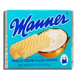 MANNER, VANILLA CREAM FILLED WAFERS