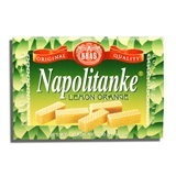 KRAS, NAPOLITANKE LEMON ORANGE CREAM WAFERS