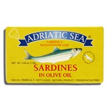 ADRIATIC, SARDINES IN OLIVE OIL
