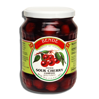 BENDE, TART CHERRY COMPOTE
