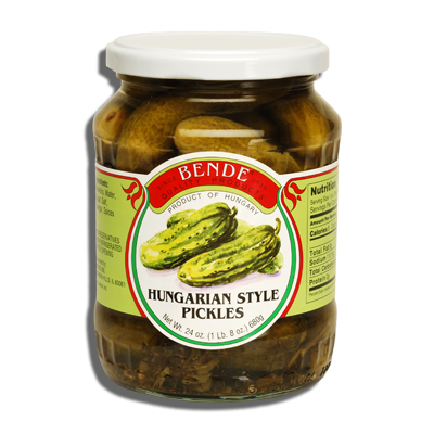BENDE, HUNGARIAN STYLE PICKLES