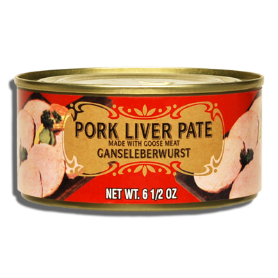 GEIER'S, PORK LIVER PATE MADE WITH GOOSE MEAT