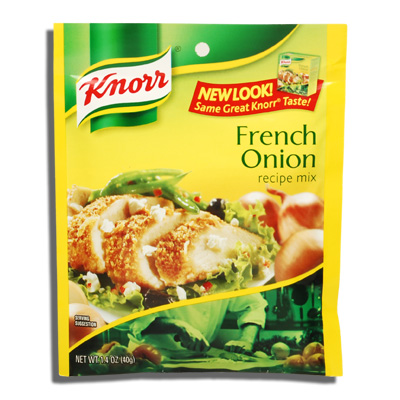 KNORR, FRENCH ONION RECIPE MIX