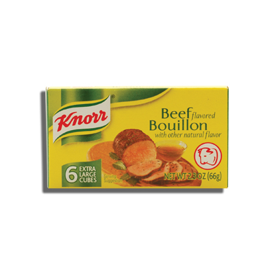 KNORR, BEEF BOUILLON CUBES