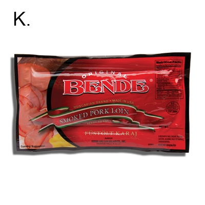 KARAJ SMOKED BONELESS PORK LOIN - ($10.29/LB)