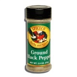 SPICECO, GROUND BLACK PEPPER (SMALL)