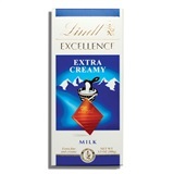 LINDT, EXCELLENCE EXTRA CREAMY MILK CHCOLATE