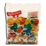 UNICORN, FRUIT FILLED CANDY