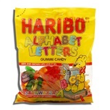 HARIBO, ALPHABET LETTERS GUMMI CANDY