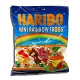 HARIBO, MINI RAINBOW FROGS GUMMI CANDY