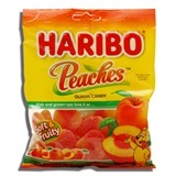 HARIBO, PEACHES GUMMI CANDY