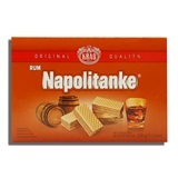 KRAS, NAPOLITANKE RUM CREAM WAFERS