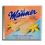 MANNER, VANILLA CREAM FILLED WAFERS