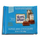 RITTER, ALPINE MILK CHOCOLATE