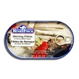 RUGENFISCH, HERRING FILLETS IN HORSERADISH SAUCE