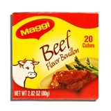 MAGGI, BEEF BOUILLON 20 CT.